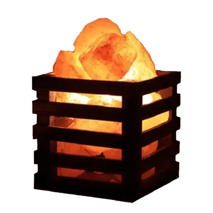 Square Wooden Basket